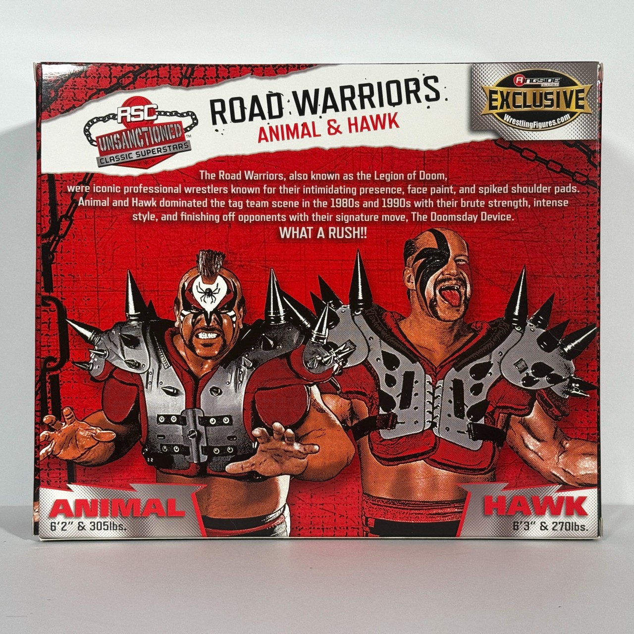 取り寄せ】ロード・ウォリアーズ RSCU クラシック・スーパースターズ