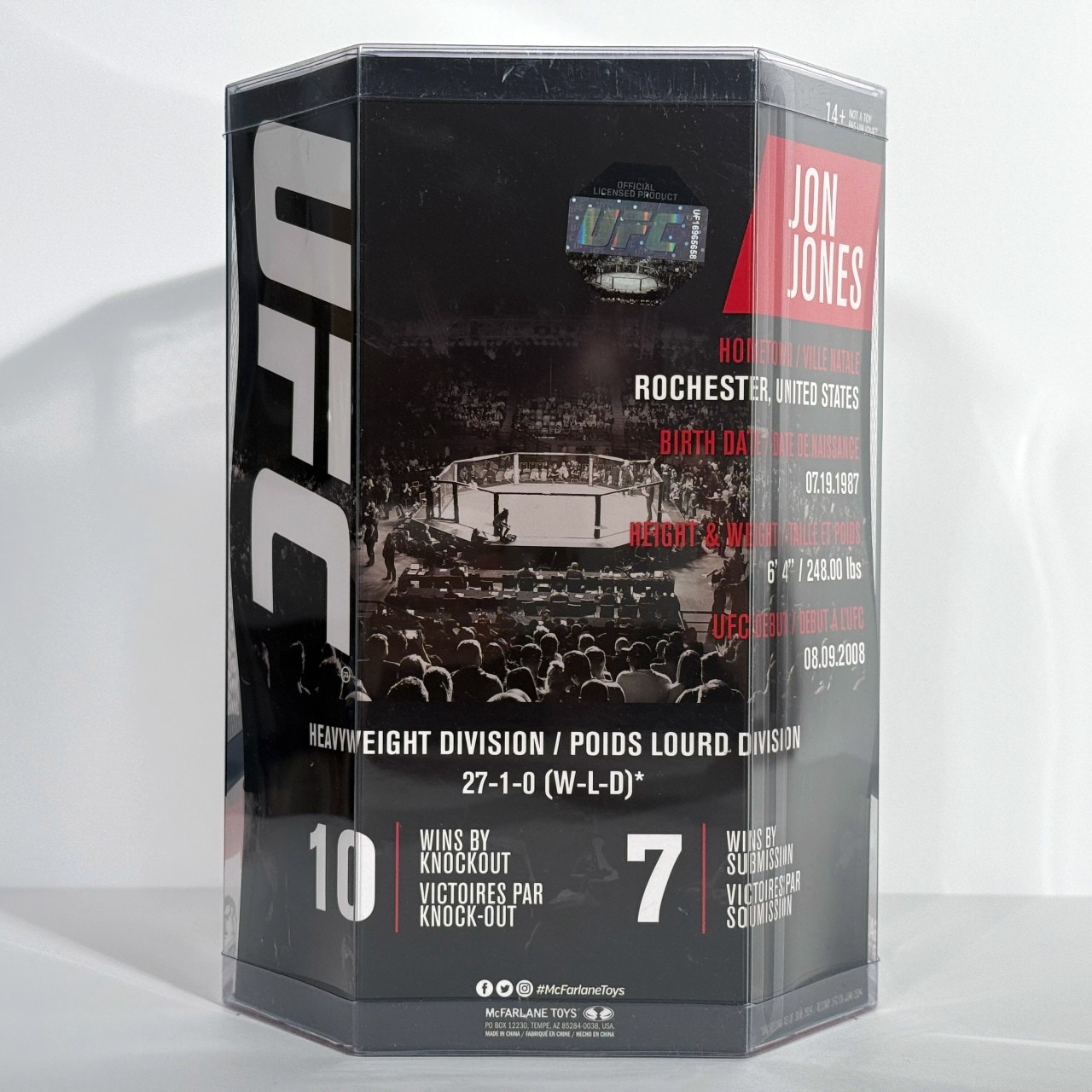 ジョン・ジョーンズ UFC フィギュア マクファーレン・トイズ