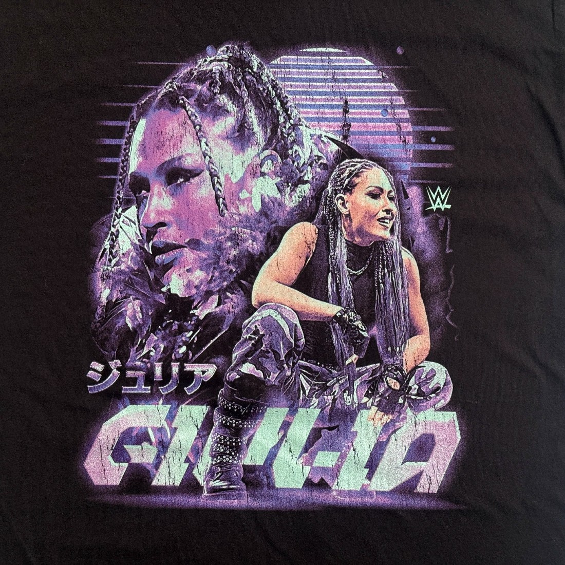 WWE ジュリア Giulia Tシャツ Retro Punk (L/XL) | WWE | ビッグブルー