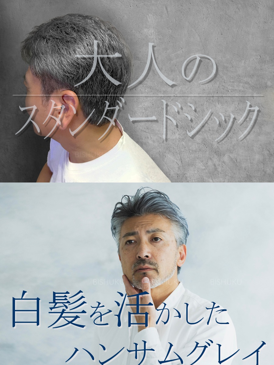 メンズ 部分ウィッグ グレイヘア 人毛ミックス 日本仕上げ 高品質 約