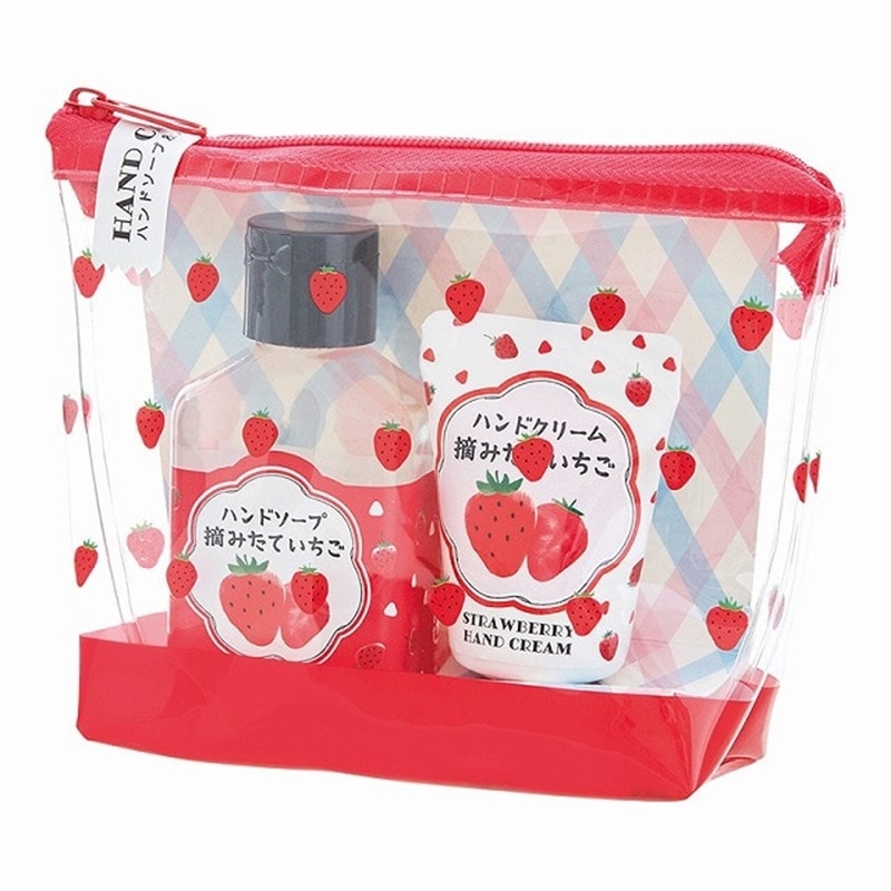 ハンドケアセット ハンドソープ70mL、ハンドクリーム20mL フルーツの森