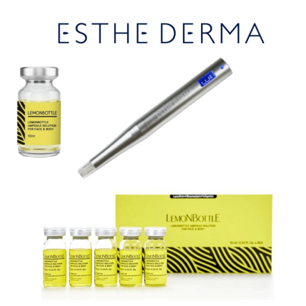 ポイント10倍】 小顔セット エステダーマ ピーリング ＆ レモンボトル