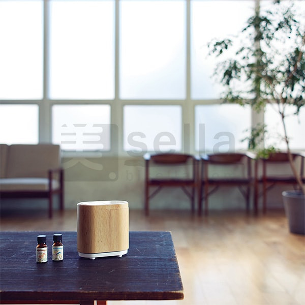 エッセンシャルオイルディフューザー aromore アロモア ウッド 生活の