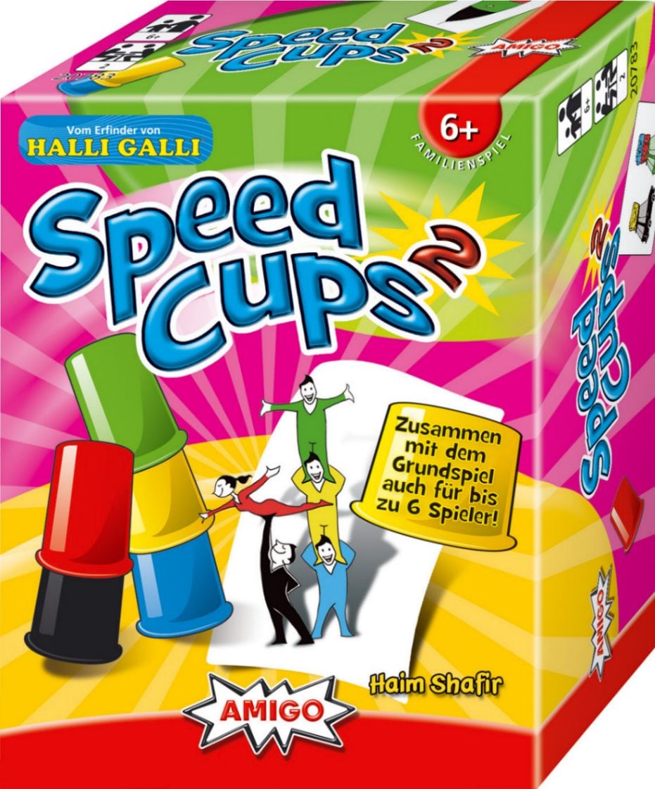 アミーゴ・スピードカップス拡張セット | ボードカードゲーム,4歳から