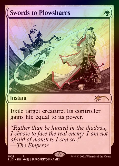 MTG 剣を鍬に プロモ 英語版 Foil セット Swords to Plowshares
