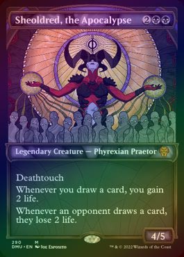 FOIL】【英】黙示録、シェオルドレッド/Sheoldred, the Apocalypse[黒