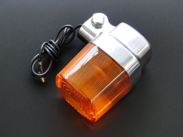 JMC 角型ヨーロピアンウインカー(バフ掛けボデイ) ※オレンジレンズ☆1
