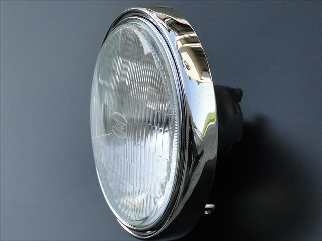 GPZ GPz400F 純正ヘッドライト＆ライトケース 中古 当時物 400F Z