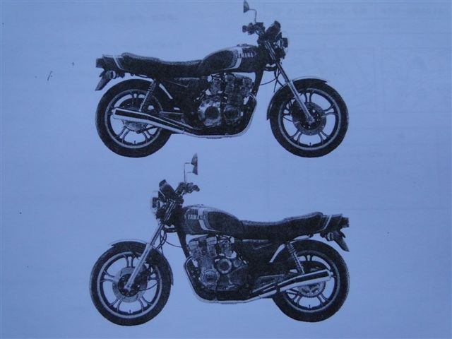 XJ400(5M8) 純正パーツリスト(後期型) | YAMAHA,XJ400/XJ400D ('81