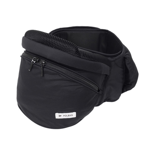 ポルバン POLBAN アドバンス ヒップシート リップストップ ブラック