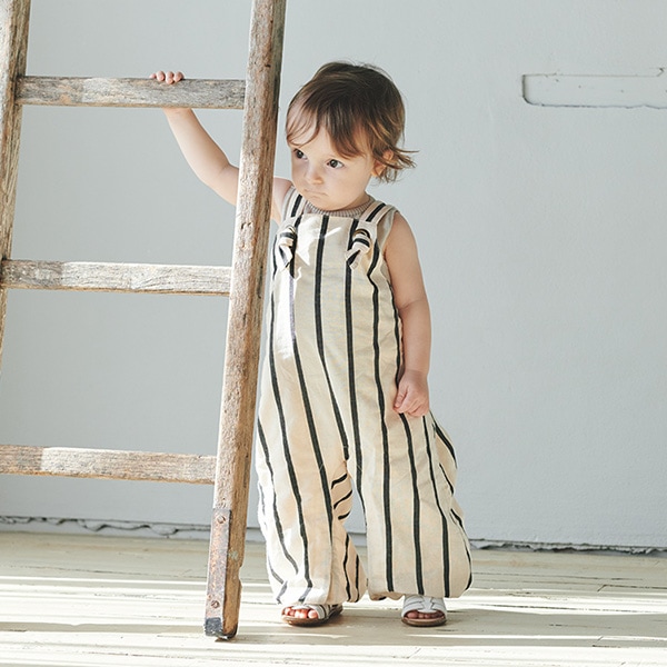 MARLMARL マールマール ロワジール サロペット (70-90cm) / ストライプ