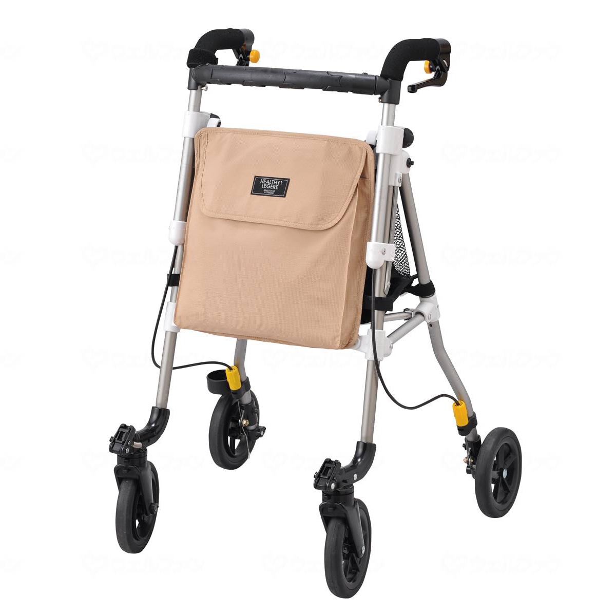 ヘルシーワン レジェール タータンレッド ｜ シルバーカー・歩行器