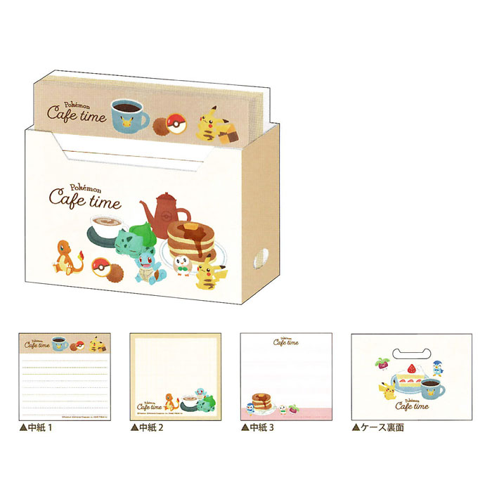 ポケットモンスター ファイルBOXメモ CAFETIME/ワンポイント カミオ