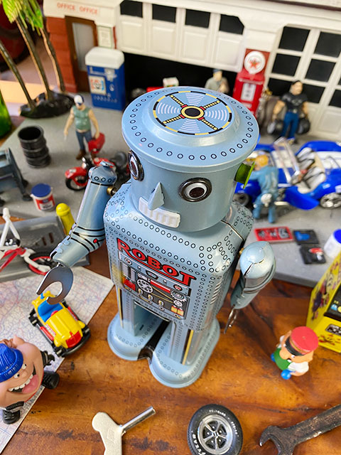 メカニカルロボット ブリキトイの通販・販売 | アメリカ雑貨のテーマ
