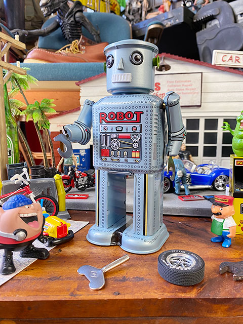 メカニカルロボット ブリキトイの通販・販売 | アメリカ雑貨のテーマ