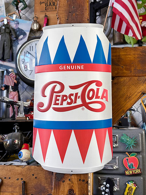 ペプシコーラ エンボスティンサイン （1950年缶）の通販・販売
