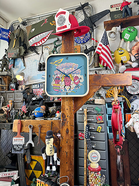 U.S. 80's アドバタイジング ヴィンテージ クロック （カリフォルニア