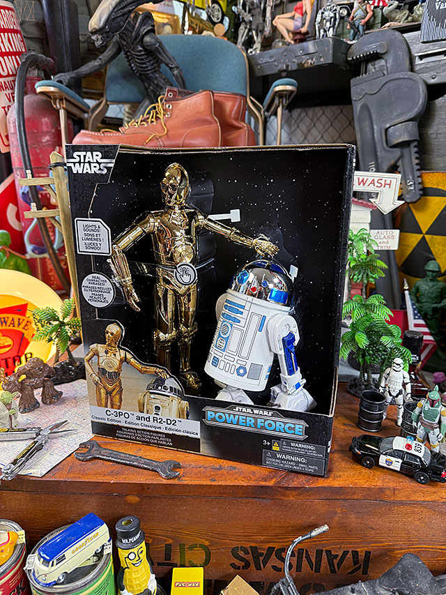 米国ディズニーストア 映画 スターウォーズ C-3PO＆R2-D2 トーキング