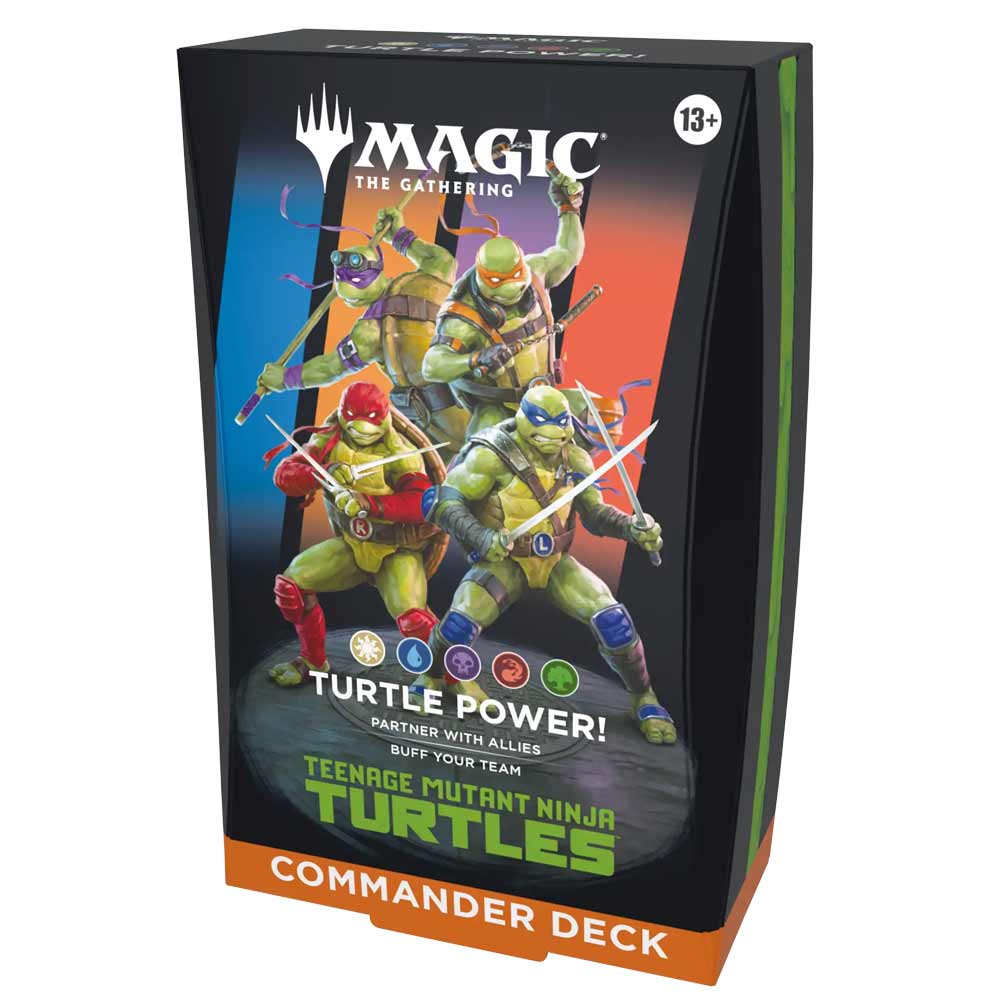 予約販売 2月27日発売予定】ミュータント タートルズ 統率者デッキ