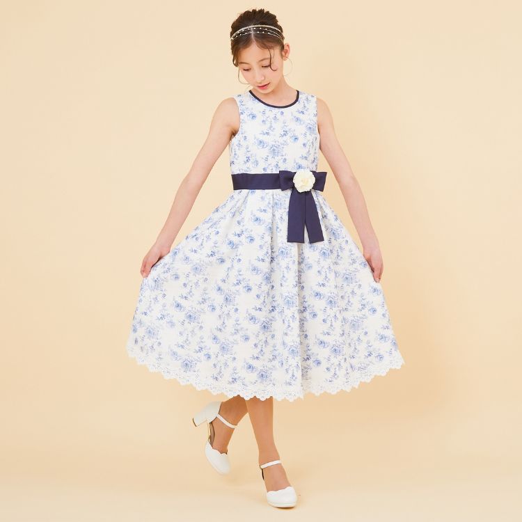 セール30％OFF】花柄プリントドレス 140 150 160cm CHOPIN/ショパン