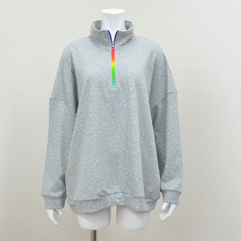 トゥインクルジップスウェット | トップス,長袖 | Pebbly公式通販サイト