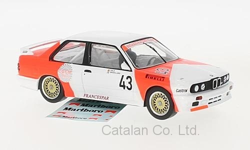 1/43 BMW M3 E30 マルボロ No.43 Bigazzi Racing Team Marlboro WTCC