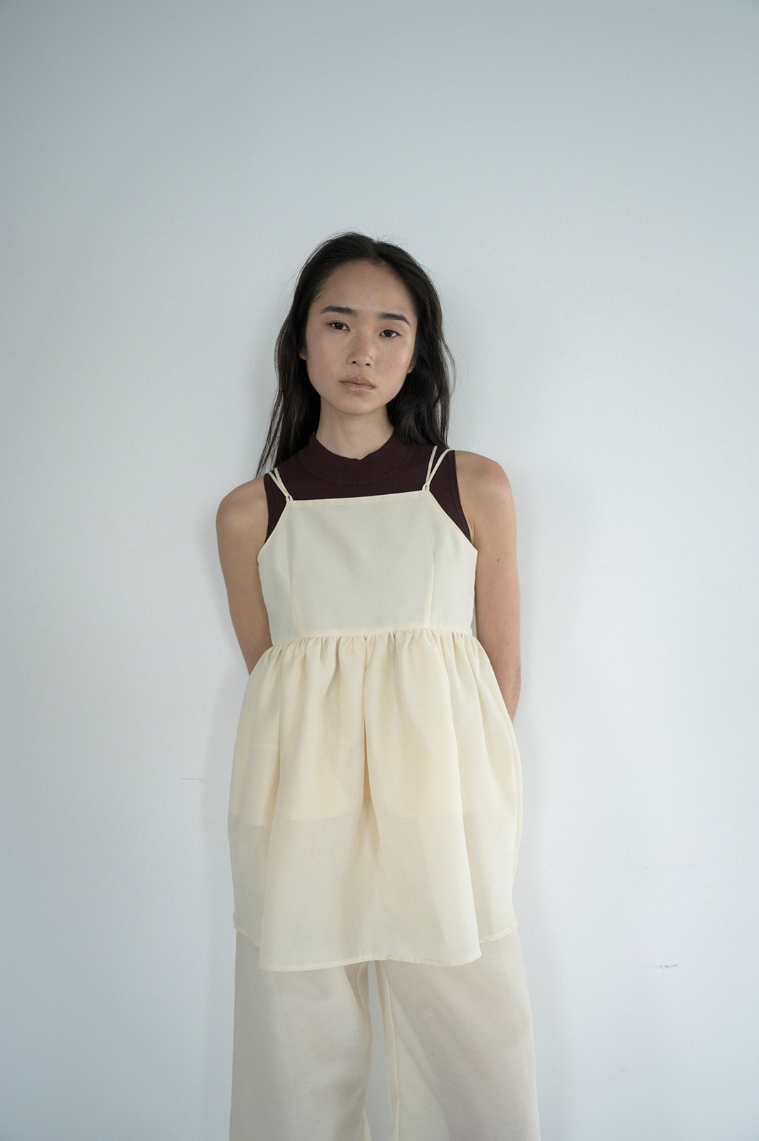 シアーペプラムキャミソール/CAVEZA ROSSO/カベサロッソ | ALL ITEM