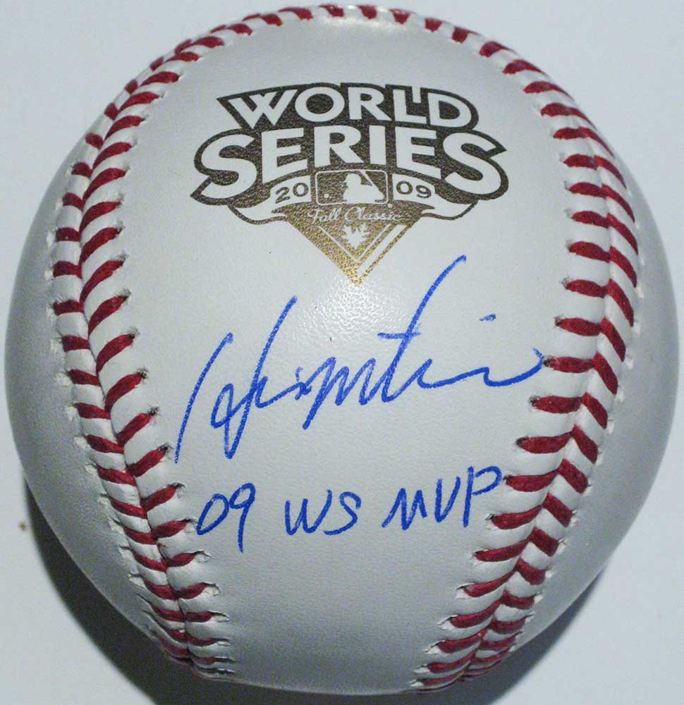 松井秀喜 MLB 直筆サイン入り2009ワールドシリーズ公式ボール (09 WS