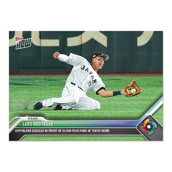 ラーズ・ヌートバー #WBC-9 2023WBC初戦中国戦で活躍した記念のカード