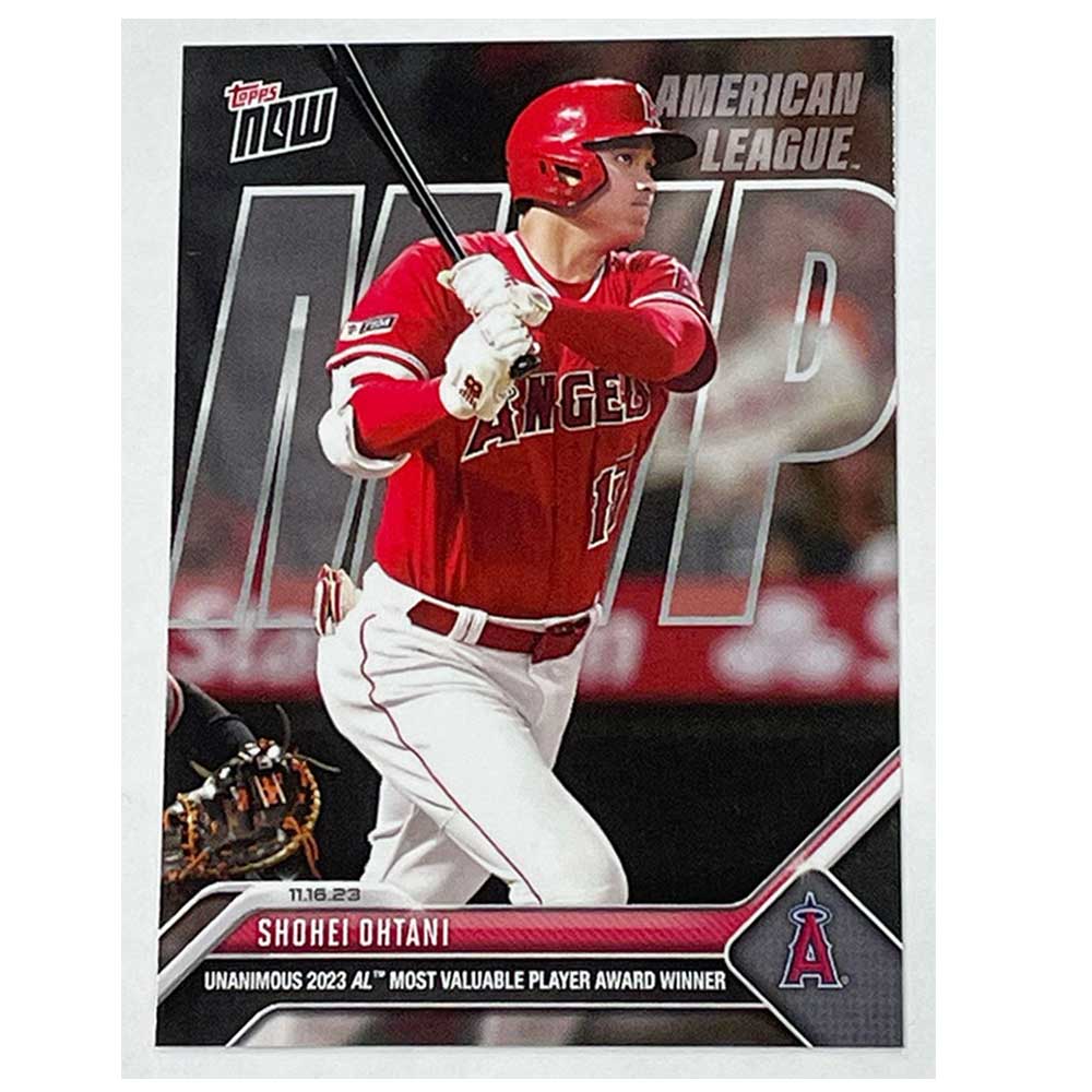 大谷翔平 #OS-16 満票で2023年アメリカン・リーグMVPを受賞した記念