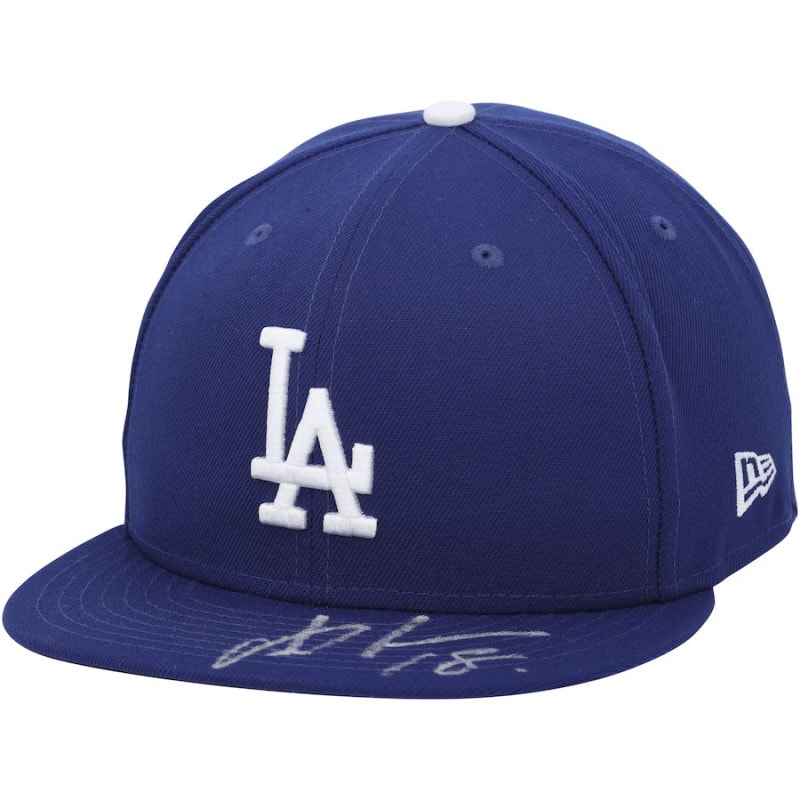 直筆サイングッズ,MLB,直筆サインキャップ、直筆サインヘルメット