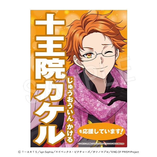 一般予約】KING OF PRISM -Dramatic PRISM.1- スタァ応援垂れ幕 十王院