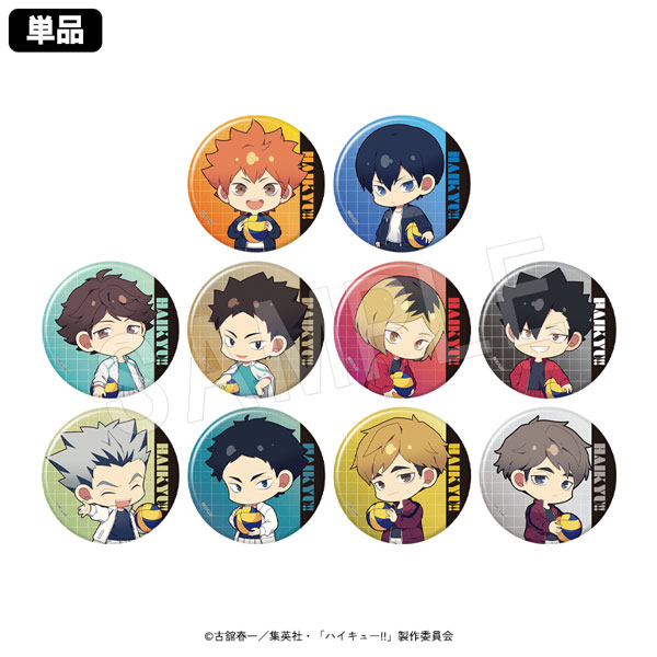 ハイキュー!! トレーディンググリッター缶バッジ JF2025ver.(pcs) | は