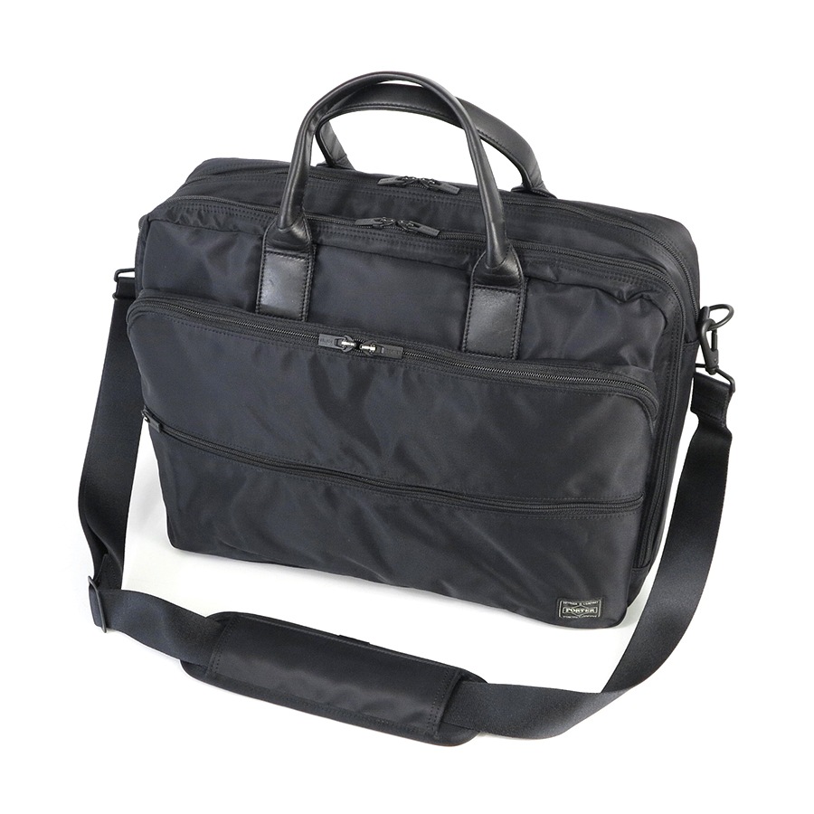 ポーター タイム 2WAYブリーフケース(L) 655-06167 （カラー：ブラック