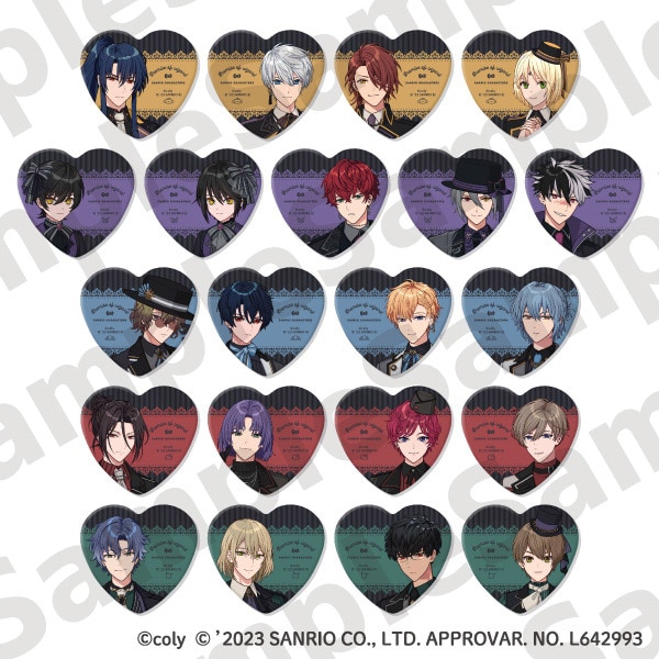 魔法使いの約束 まほやく サンリオ 缶バッジ ヒースクリフ 80点