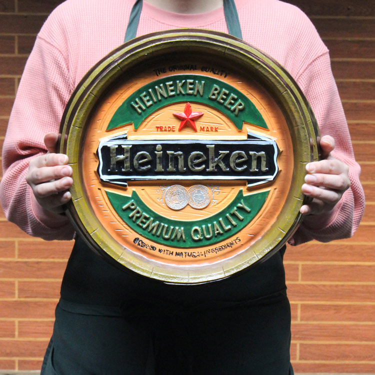 クラシックバレルオブジェ ハイネケン Heineken 壁掛け 樽型