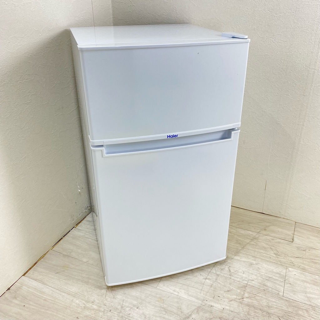 中古 85L 2ドア冷蔵庫 ハイアール コンパクト JR-N85A 2017年製 直冷式