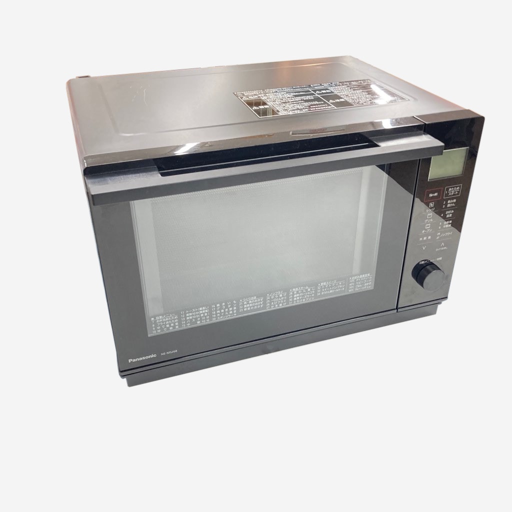 中古 パナソニック オーブンレンジ 26L NE-MS268-K 2021年製 オーブン1