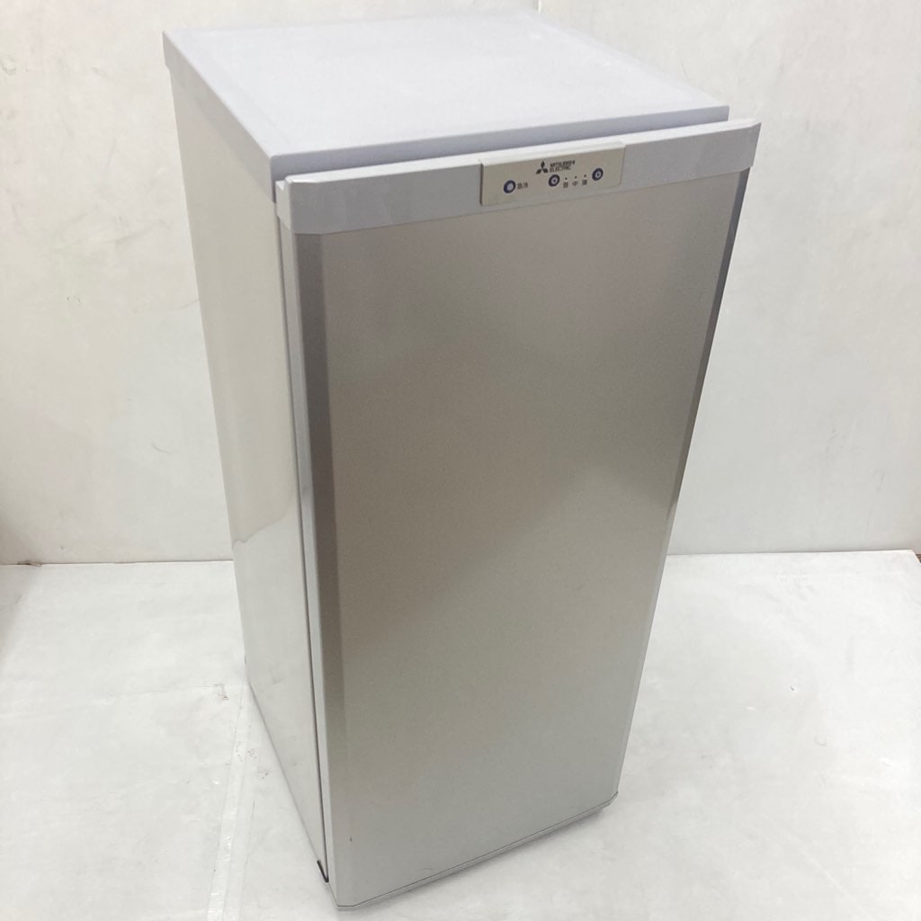中古 冷凍庫 フリーザー 自動霜取りファン式 三菱 121L MF-U12D-S 2018