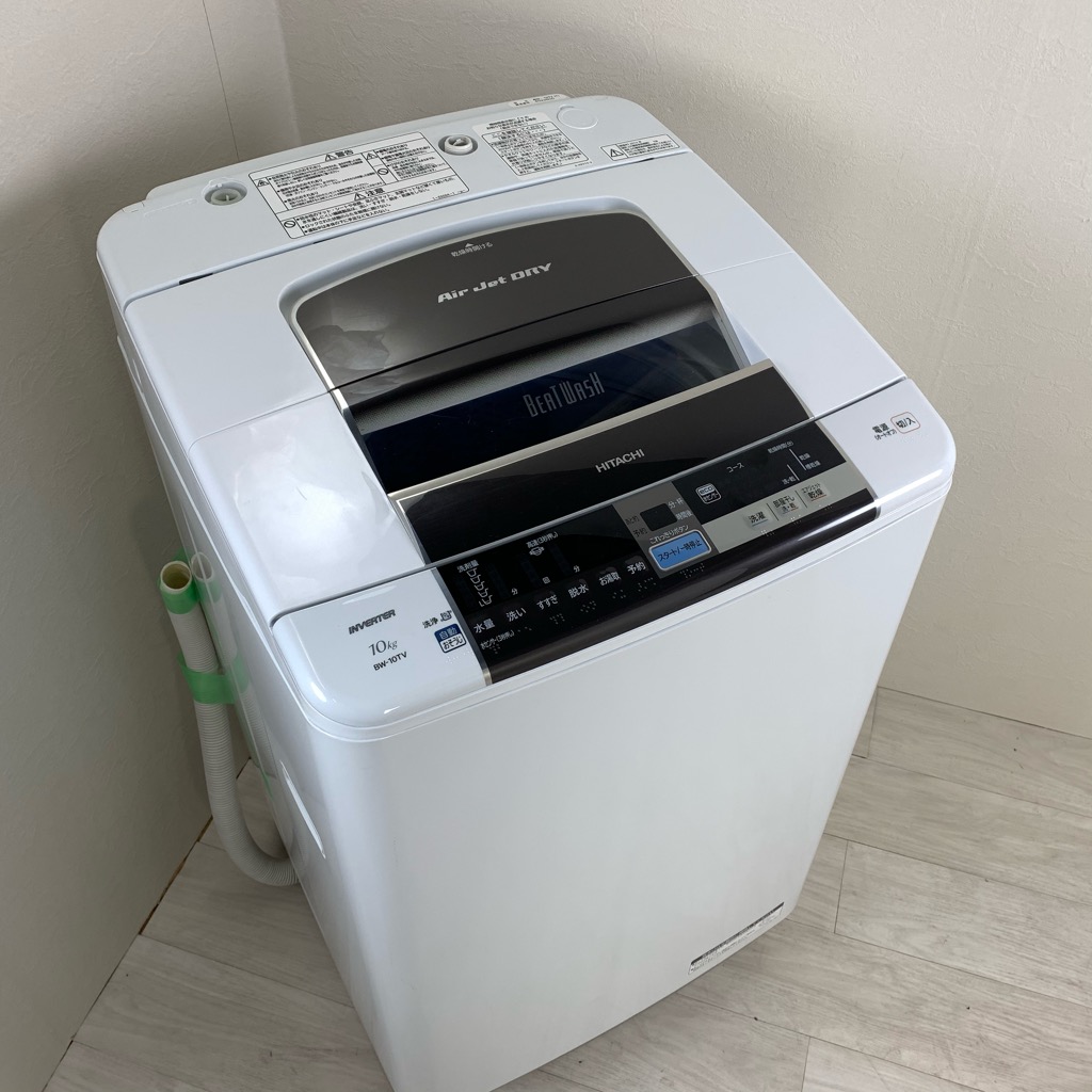 635 日立 ビートウォッシュ 洗濯機 22年製 10キロ 洗剤自動投入 静音