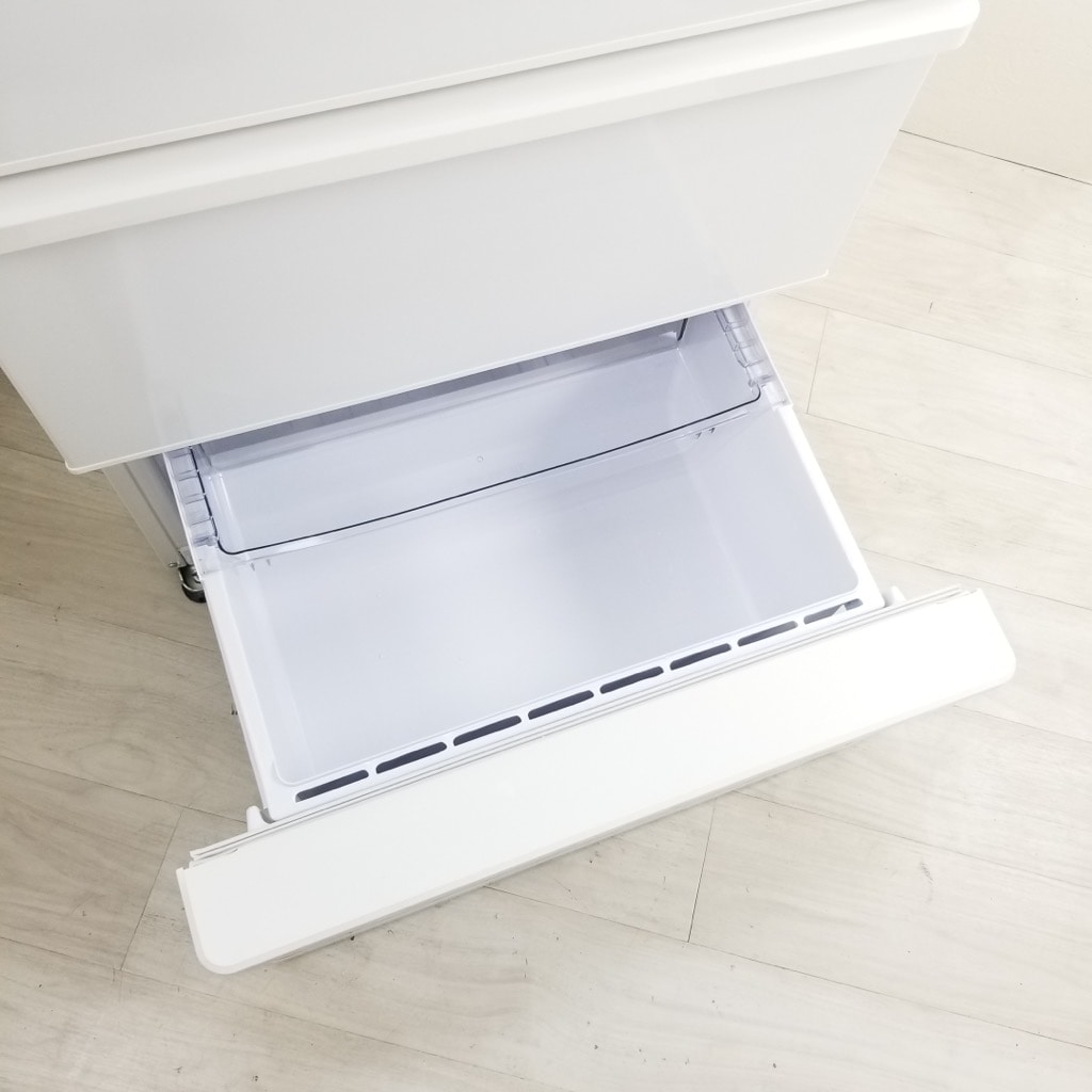 中古 高年式 272L 3ドア冷蔵庫 アクア AQR-SV27HBK-W 2019年製