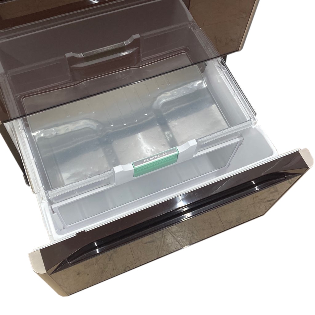 中古近郊自社便可 送料格安 475L日立 6ドア冷蔵庫 R-G4800F-XT 2016年