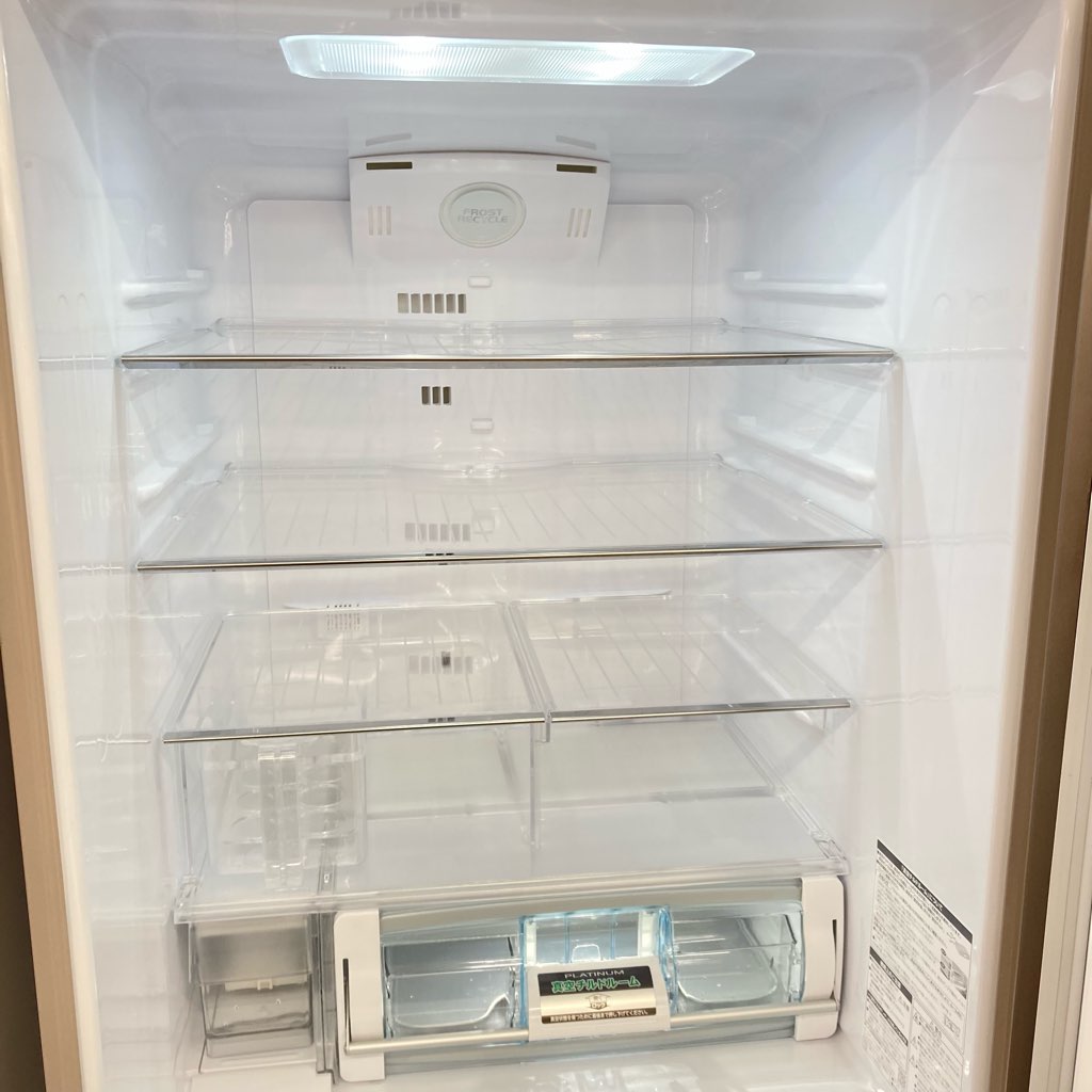 日立 ノンフロン冷凍冷蔵庫 R-S4200F(XN) 2016年製 401L 日立 冷蔵庫 R