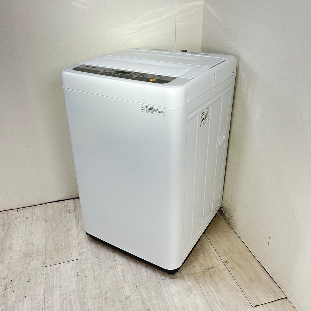 中古 6.0kg 全自動洗濯機 パナソニック NA-F60B12 2019年製造 ビック