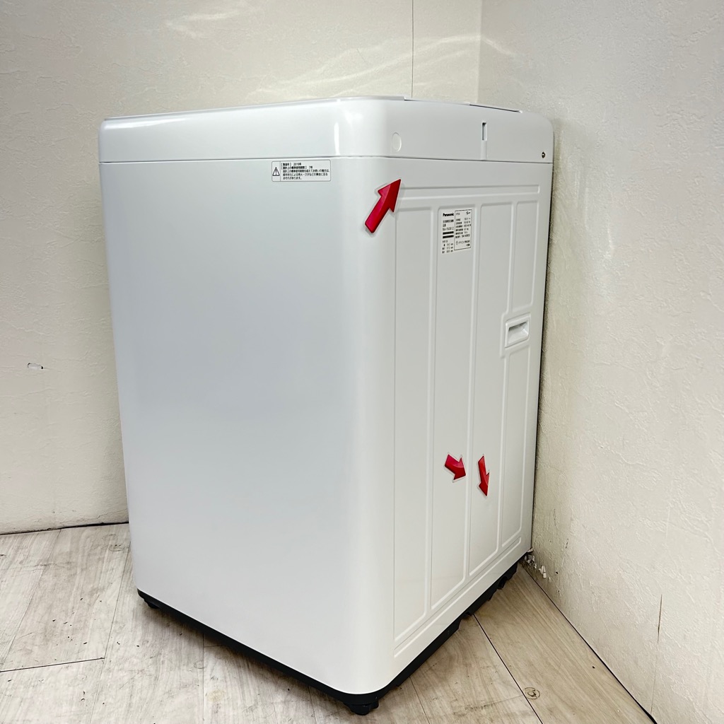 中古 6.0kg 全自動洗濯機 パナソニック NA-F60B12 2019年製造 ビック