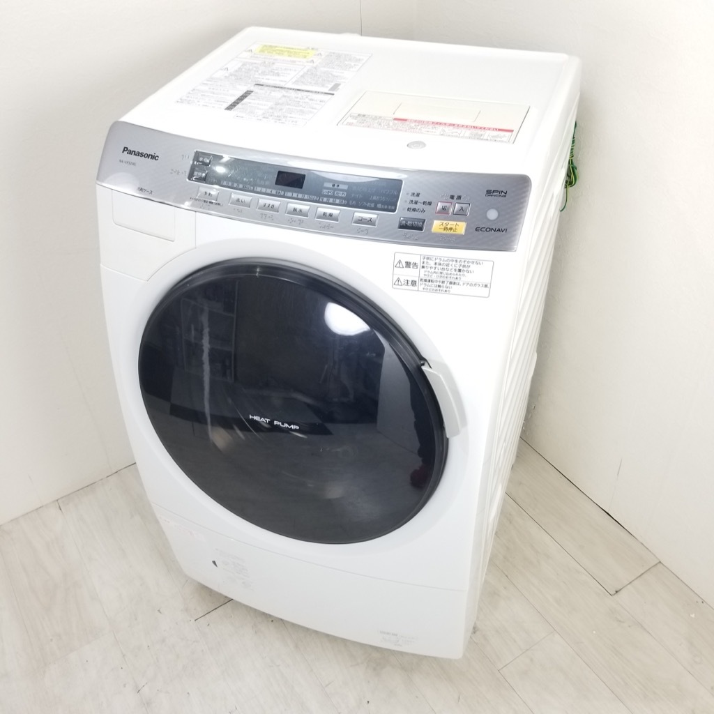 中古 パナソニック 洗濯9kg 乾燥6Kg ドラム式洗濯乾燥機 ななめドラム