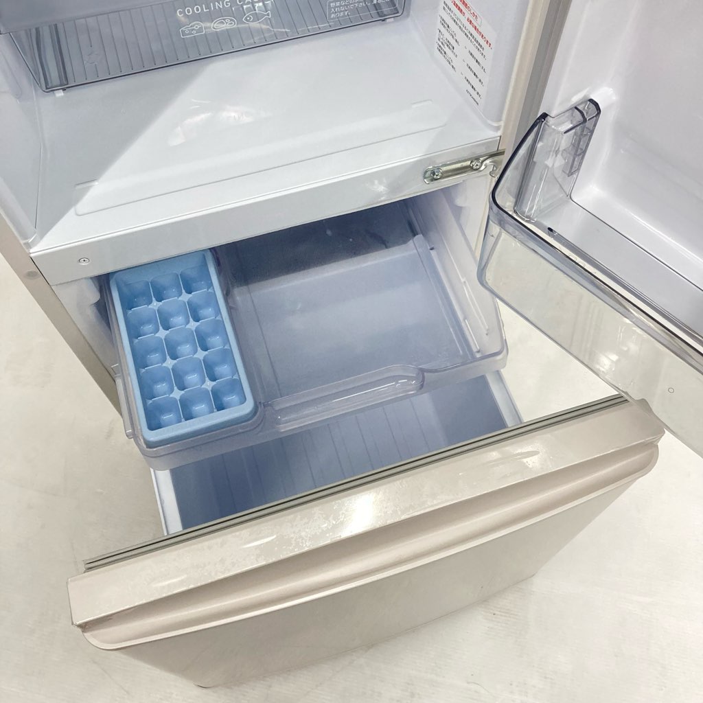 名古屋市優先】三菱 MR-P15F-W 2ドア冷蔵庫 146L 2021年製北 名古屋市