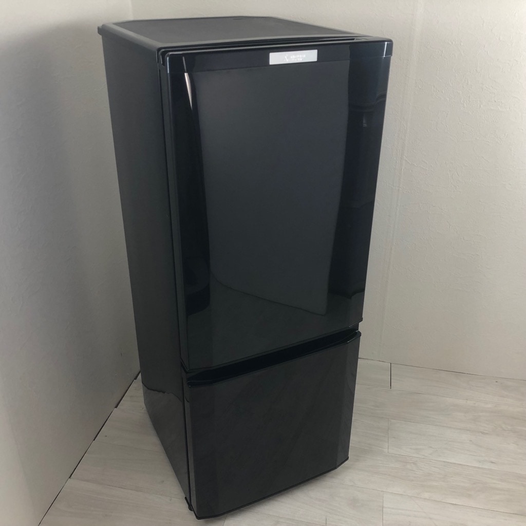 中古 146L 2ドア冷蔵庫 サファイアブラック 三菱電機 1 2015年～2016年