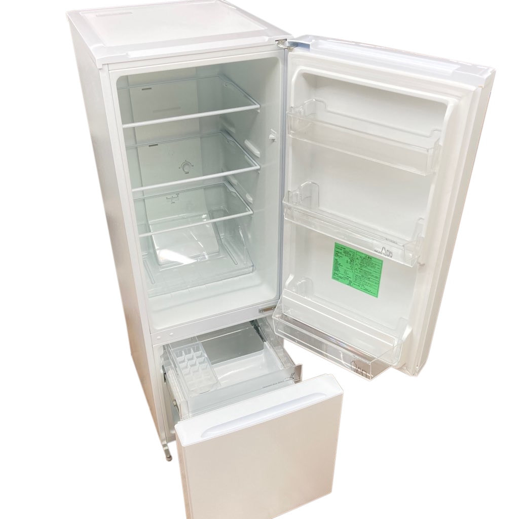 中古 179L 2ドア冷蔵庫 ワールプールジャパン（ヤマダ電機） YRZ-F17H1