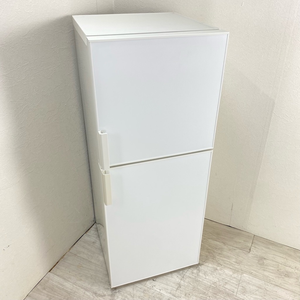 中古 希少 140L 2ドア冷蔵庫 無印良品 AMJ-14D-3 2018年製 ホワイト